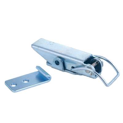 TS-633-ST Steel Adjustable Draw Latch With Curved Spring Claw