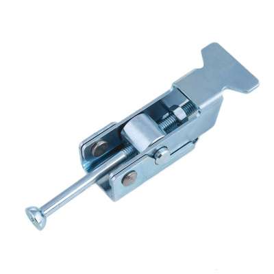 TS-3302-ST Adjustable Cabinet Steel Lock Hasp Clamp Locking Draw Over Center Toggle Latch